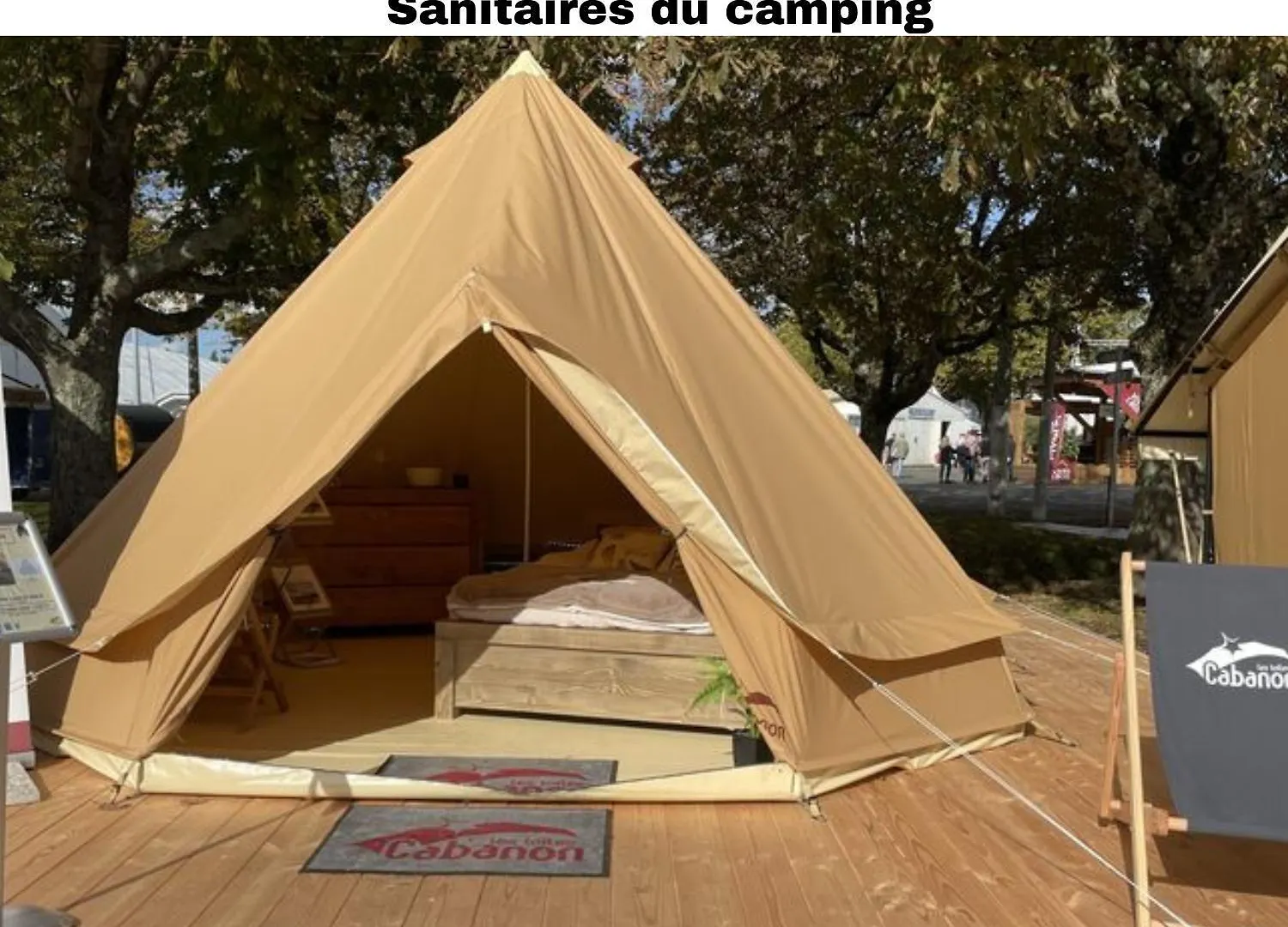 Camping Le Val Aux Fees - Broceliande Concoret Campsite