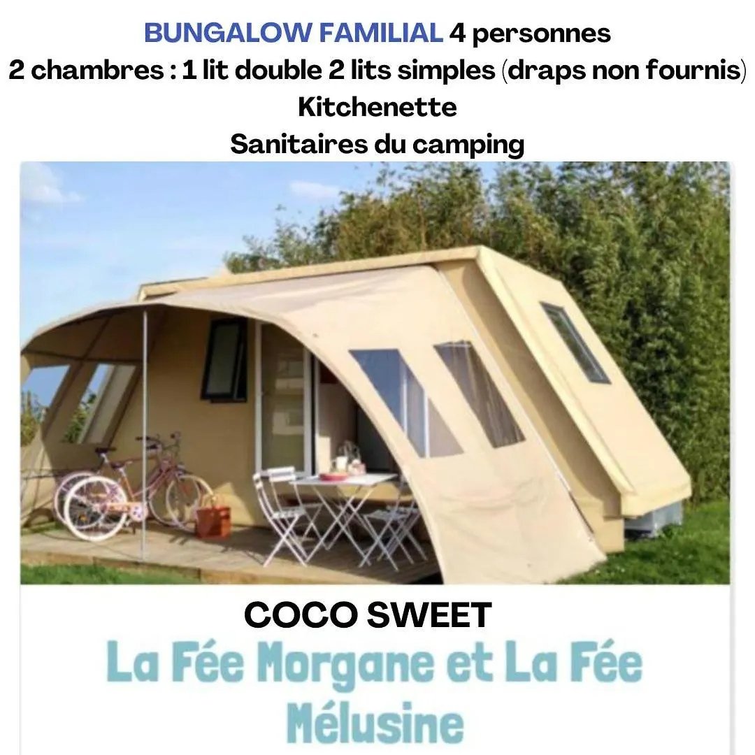 Camping Le Val Aux Fees - Broceliande Concoret Campsite
