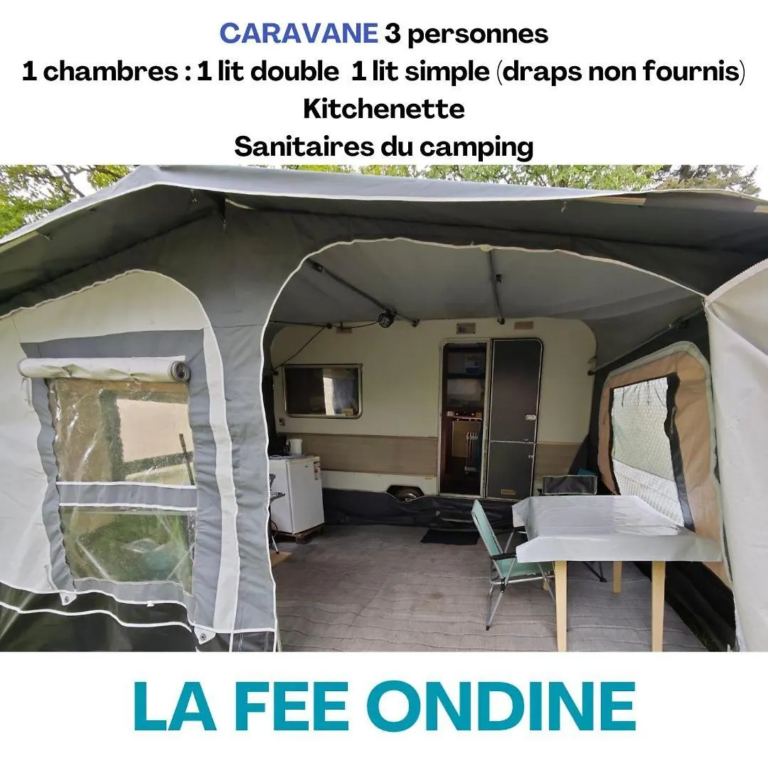 Camping Le Val Aux Fees - Broceliande Concoret Campsite