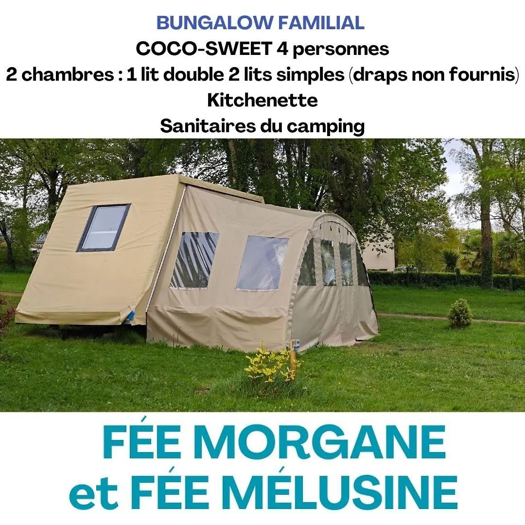 Camping Le Val Aux Fees - Broceliande Concoret France
